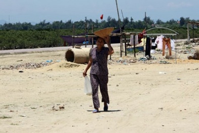 Miền Trung thành chảo lửa